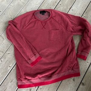 O’Neill Mens red pocketed sweatshirt size XL